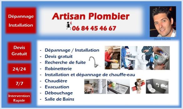 bon plombier et plombier sérieux à Saint Bonnet de Mure : Apams Plomberie, David MARTIN